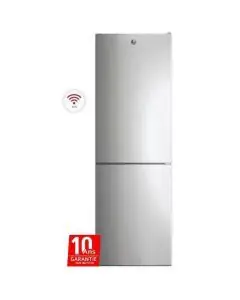 RÉFRIGÉRATEUR COMBINÉ HOOVER 341 L HOCE3T618ES Silver + WiFi