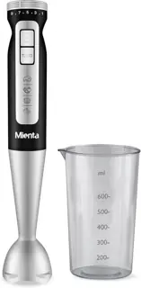 Mienta Hand Blender, 1000 Watt, HB111338A - Black Silver