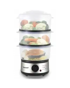 Cuiseur à Vapeur Techwood TCV-750 500W Inox