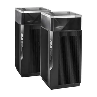 ساعة ذكية ASUS ZenWiFi Pro ET12 AXE11000 Tri-Band WiFi 6E Mesh System 2 Pack