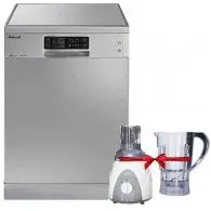 Lave vaisselle Brandt 14 couverts DFH14524X- Inox