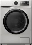 Midea Automatic Washing Machine 8 kg 1400 rpm Silver Inverter Steam MFN09W80BS 8