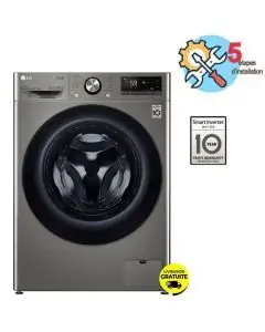 غسالة Lave linge Frontal LG F4Y5EYGYPV 11 Kg - Silver
