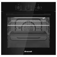 فرن Four Encastrable Multifonction Brandt BOE6707TB 60L Noir