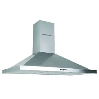 Ecomatic H910Bkb Built-In Hood, 3 Speeds, 90 Cm - Black