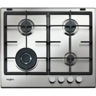 Plaque de Cuisson Whirlpool GMAL6422IXL 4 Feux 60 cm Inox