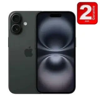 iPhone 16 256Go 5G Noir