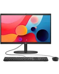 PC de Bureau All-in-One HP 22-dg0009nk / N100 / 8 Go DDR5 / Noir