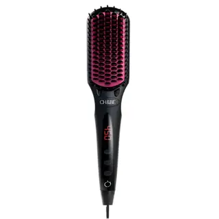 جهاز منزلي CH&BE Ionic Hair Straightener Brush, 230 °C - Black - CHH09