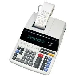 Calculatrice Sharp EL-2607V a Ruban - Blanc