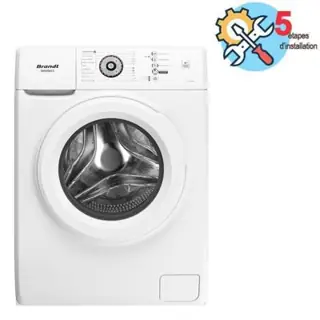 Machine à Laver Brandt 8 Kg - BAL82WW - Blanc