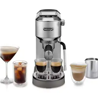 جهاز مطبخ De'Longhi Dedica Duo EC890.M Barista Coffee Machine, Espresso, Cold Brew