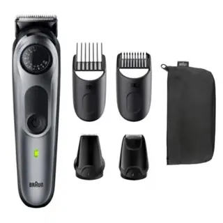 Tondeuse à Barbe 5 en 1 Sans Fil Braun BT5440 Noir
