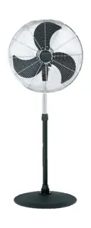 Wansa Metal Blade Stand Fan, 20-inch, CF-50S - Black