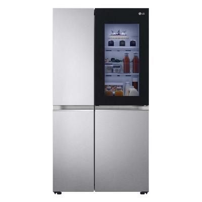 LG Side by Side Refrigerator, 28.1 Cu.Ft, Platinum Silver - LS32HJBVLV