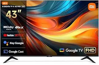 سماعة صوت Fresh 43Lf424Rd Smart Tv, 43-Inch, FHD, LED, with Free Wall Holder