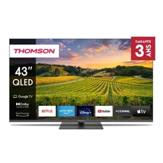 Tv THOMSON 43″ Google QLED UHD 4K – 43QG5C14