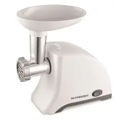 Hachoir à Viande Schneider 2000W Blanc