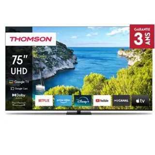Tv THOMSON 75″ Google UHD 4K – 75UG5C14
