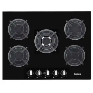 فرن Plaque de Cuisson Encastrable FOCUS F.4109B 5 Feux 90cm