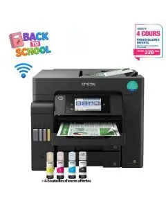 Imprimante Epson EcoTank ITS L6550 + 4 Bouteilles D'encre incluses Wi-Fi