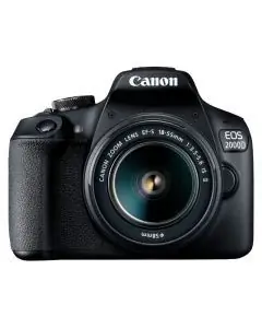 Appareil photo Reflex Canon EOS 2000D + Objectif 18-55mm IS