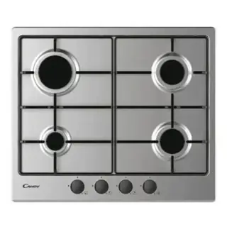 فرن Plaque De Cuisson 4 Feux CANDY | CM6PBRX-4U2 - Silver