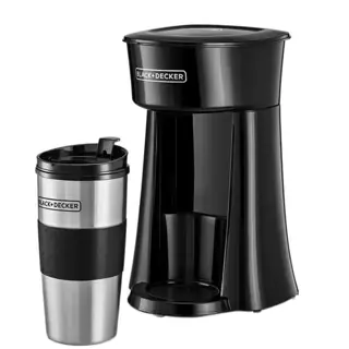 جهاز مطبخ Black & Decker DCT10-B5 Coffee Machine, 650 Watts, Travel Mug - Black