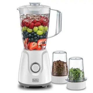 Blender BLACK+DECKER 1.5 Litres | 400W - BX4000-B5 - Blanc