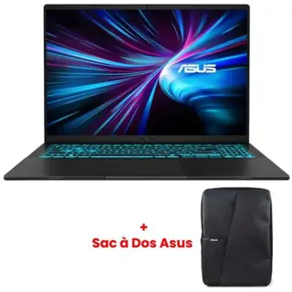 Pc Portable Gaming ASUS V16 V3607VJ-TK212, Intel Core 7 240H, 8Go RAM