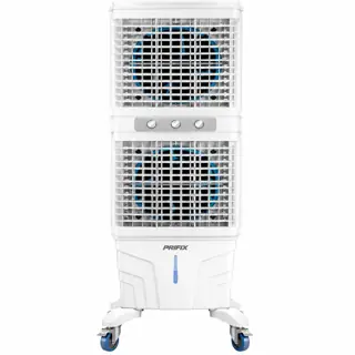 جهاز منزلي Prifix Dc102 Double Air Cooler, 70 Liters, 360 Watt, 2 Fans - Gray