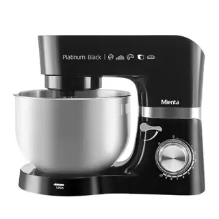 جهاز مطبخ Mienta Stand Mixer 5.5L - 1300W - Black - KM38232C