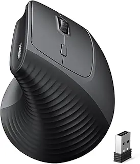 2.4GHz Ergonomic Vertical Mouse, 4000DPI Optical Tracking