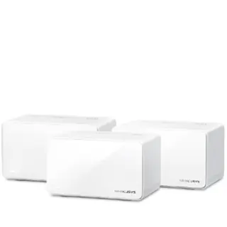جهاز شبكات Mercusys AX6000 Whole Home Mesh Wi-Fi 6 System (Pack of 3)