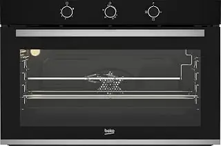 Beko Built-in Gas Oven, 90cm, Cooling and Cooking Fans
