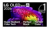 LG 77 Inch 4K UHD Smart OLED evo TV, α11 AI Processor Gen3, Dolby Vision