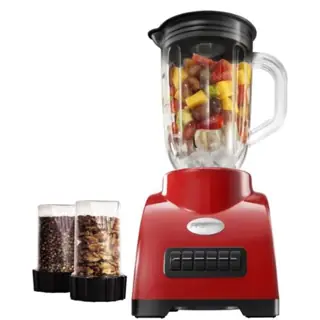Prifix BC-450 Electric Blender, 450 Watt, 1.5 Liter - Red