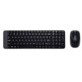 ملحق لوجيتك لوحة مفاتيح وماوس لاسلكي MK220