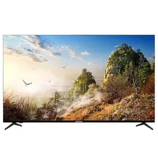 Sharp 4T-C55FJ16EX Smart TV, 55 Inch, 4K, LED, Frameless - Black