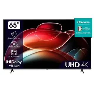 TV HISENSE 65A6N 65 pouces 4K UHD Smart