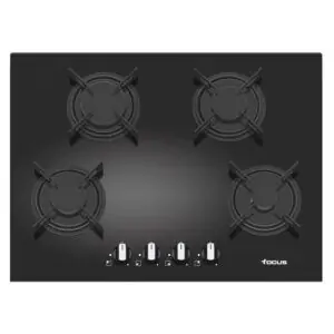 فرن Plaque de Cuisson Focus 4 Feux - F410B - Noir
