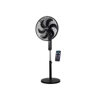 جهاز منزلي Media Tech Stand Fan MT-SF46R, 18 Inch, Remote Control - Black
