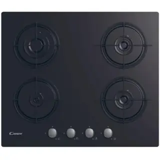 Plaque de Cuisson Candy CSG6B/4U2 4 Feux 60 cm Noir
