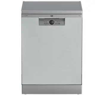 Beko Dishwasher 60 Cm, 15 Set, 6 Programs, Inverter, Silver, BDFN26520XQ